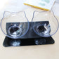 Cat Double Bowl Cat Food Bowl Protects Cervical Vertebra