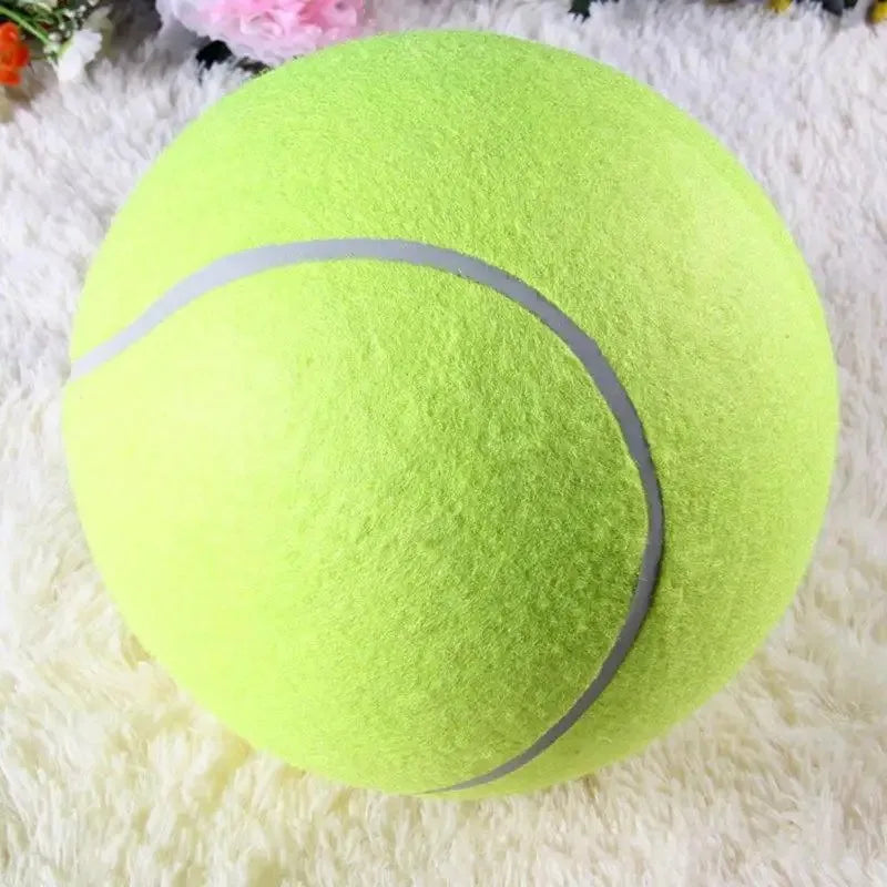 7/9.5Inch Giant Tennis Ball Pet Inflatable Toy for Dog Training Ball 24cm Large Tennis Ball with Air Pump Interactive Dog Toys