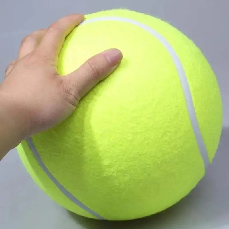 7/9.5Inch Giant Tennis Ball Pet Inflatable Toy for Dog Training Ball 24cm Large Tennis Ball with Air Pump Interactive Dog Toys